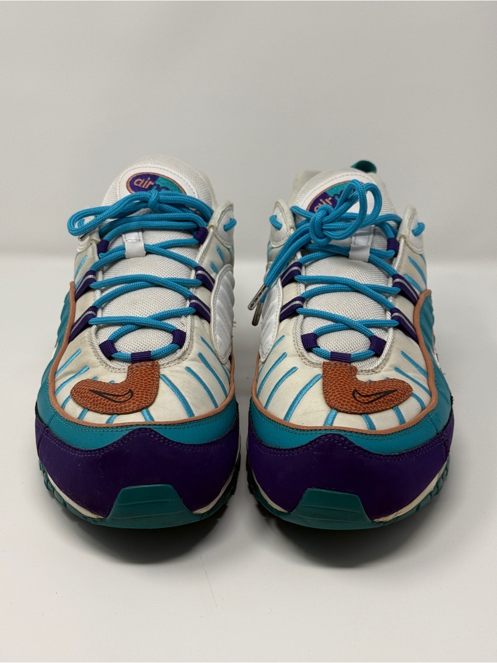 Size 13- Nike Air Max 98 Spirit Teal Charlotte Hornets